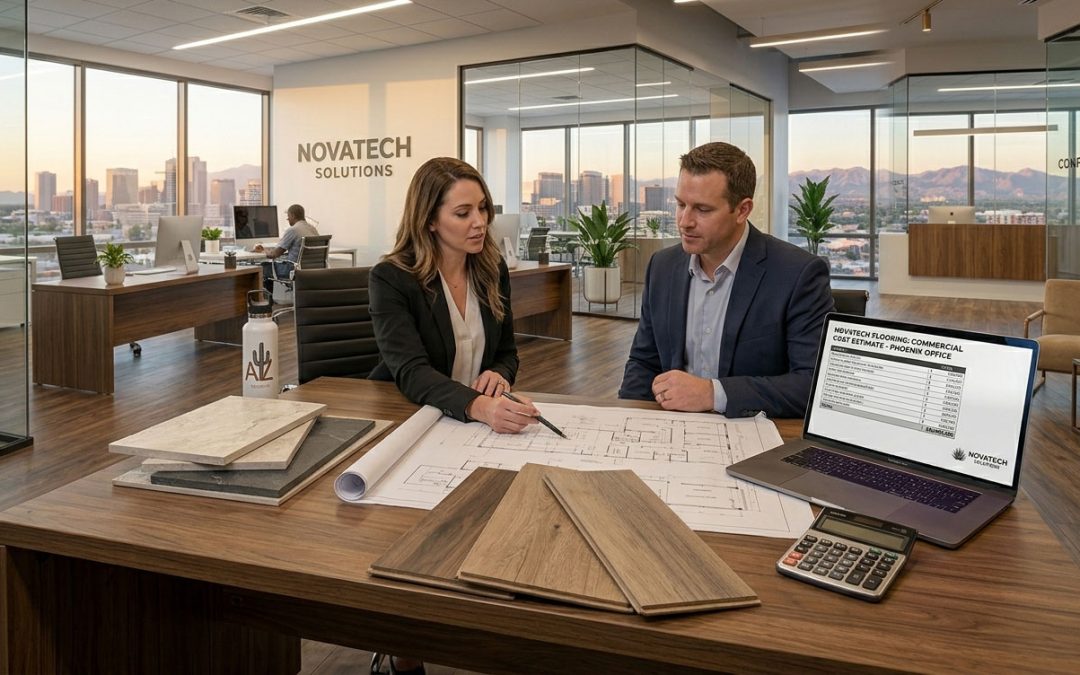 How Much Does Commercial LVT & LVP Flooring Cost in Phoenix? (2026 Guide)
