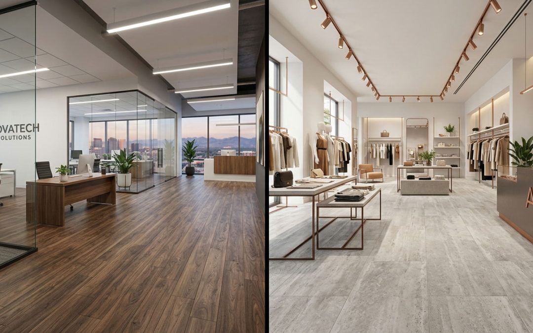 LVT vs LVP: Which is Better for Your Commercial Property?